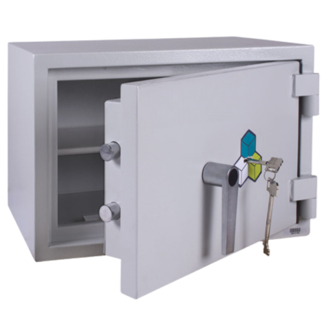 High Security 8 Lever Double Bitted Key Lock Safe