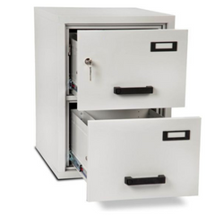 Double-Drawer Fireproof Filing Cabinet