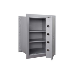 Electronic Lock White Wall Safe