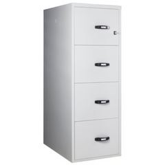 Spacious 4-Drawer Fireproof Filing Cabinet