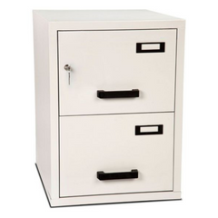 Double-Drawer Fireproof Filing Cabinet