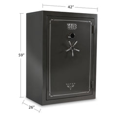 Sports Afield Haven Series – Fire-Rated 48-Gun Safe
