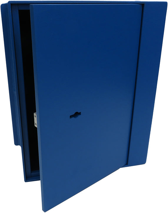 Secure Wall Safe with Double-Bitted Lock